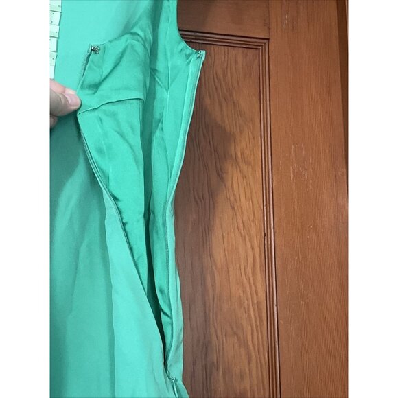 Vero Moda Beaded Party Sweetheart Dress Classy New Size Small Green Black - Picture 10 of 16